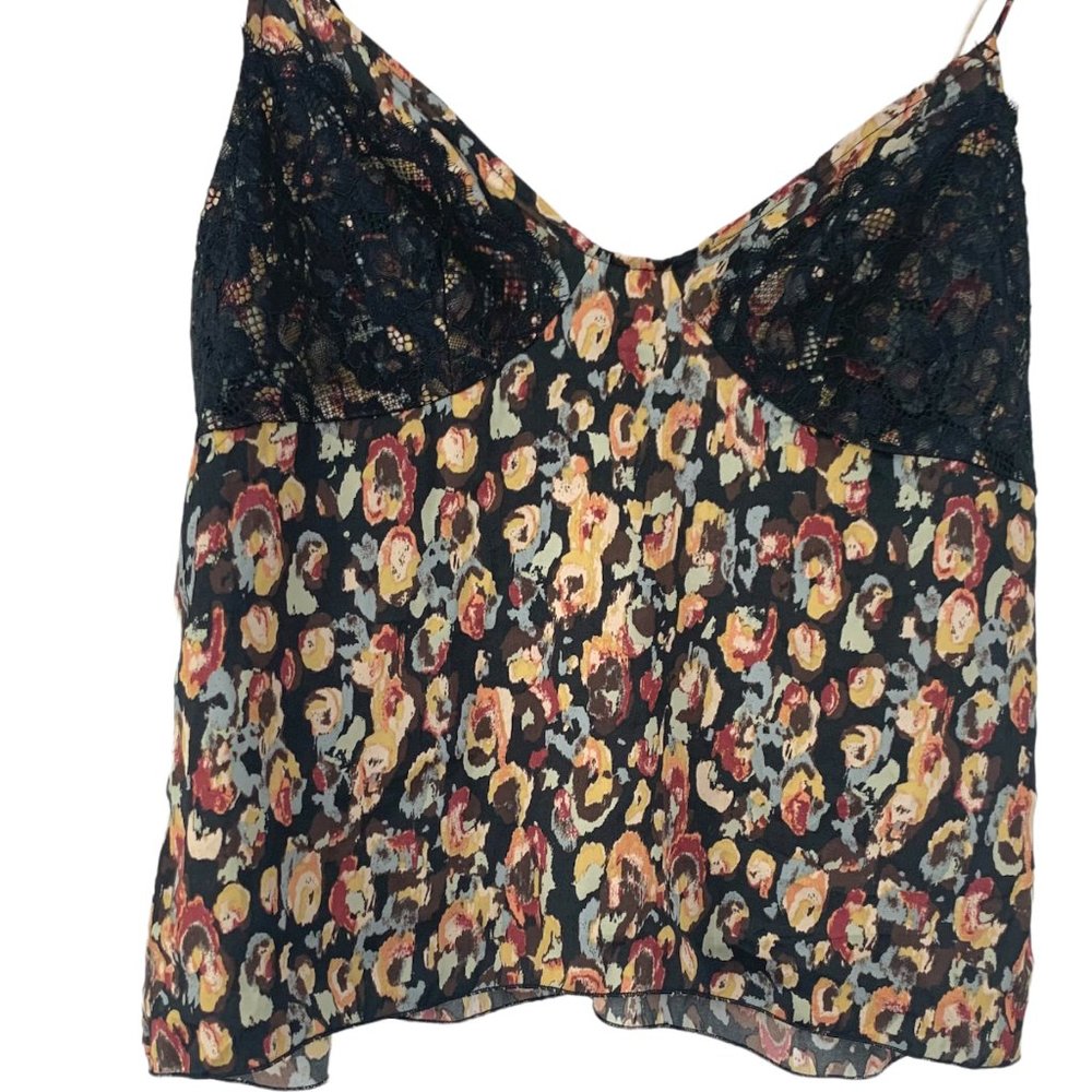 Free People Women's Cami Sleeveless Little Dreams Camisole Tank Top Black Small - Picture 5 of 10